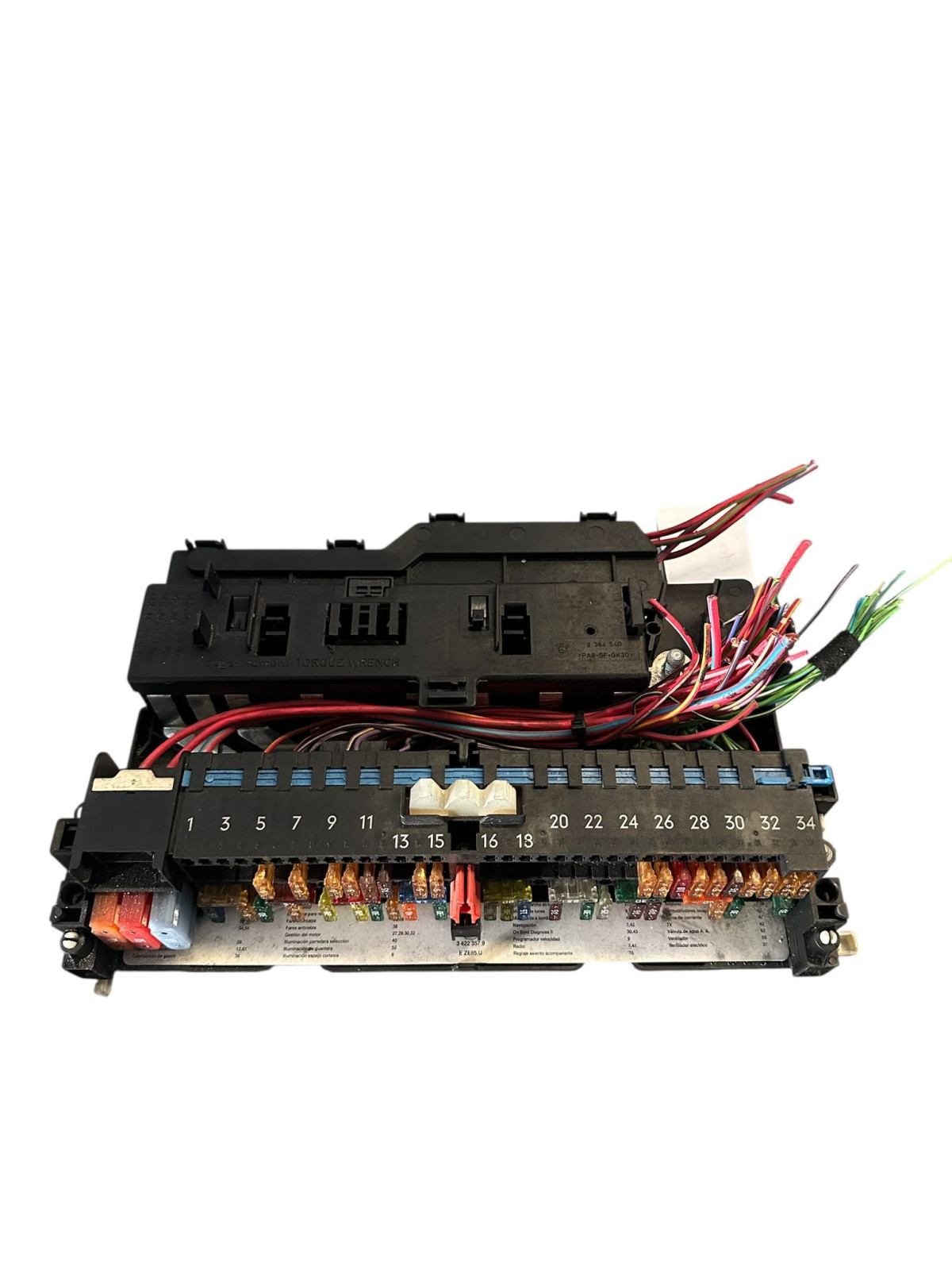 CAJA FUSIBLES Y RELE BMW X3