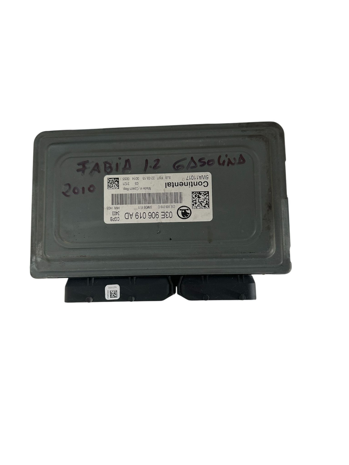 CENTRALITA MOTOR SKODA FABIA 1.2 GASOLINA 2010