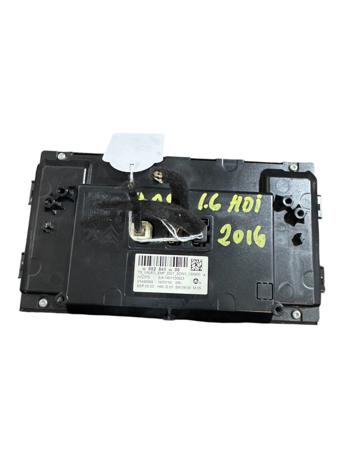 PANTALLA CONSOLA  PEUGEOT 308 1.6 2016