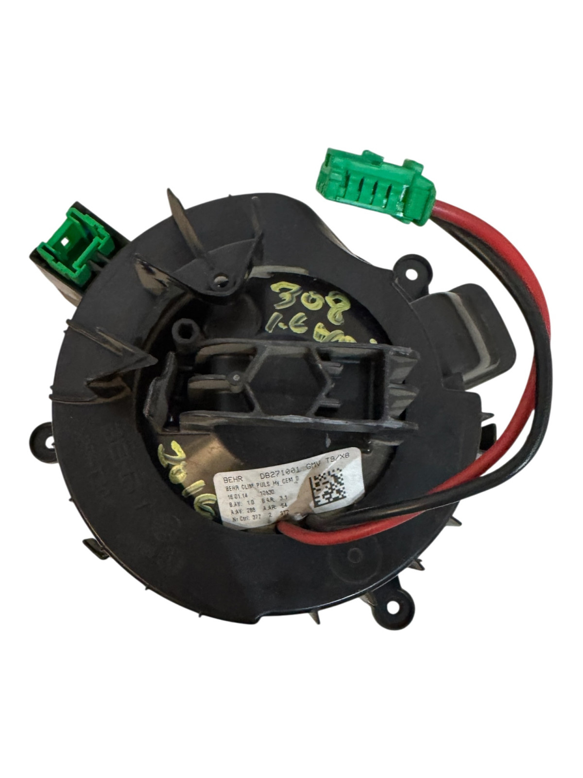 MOTOR VENTILACIÓN A/C PEUGEOT 308 1.6 HDI