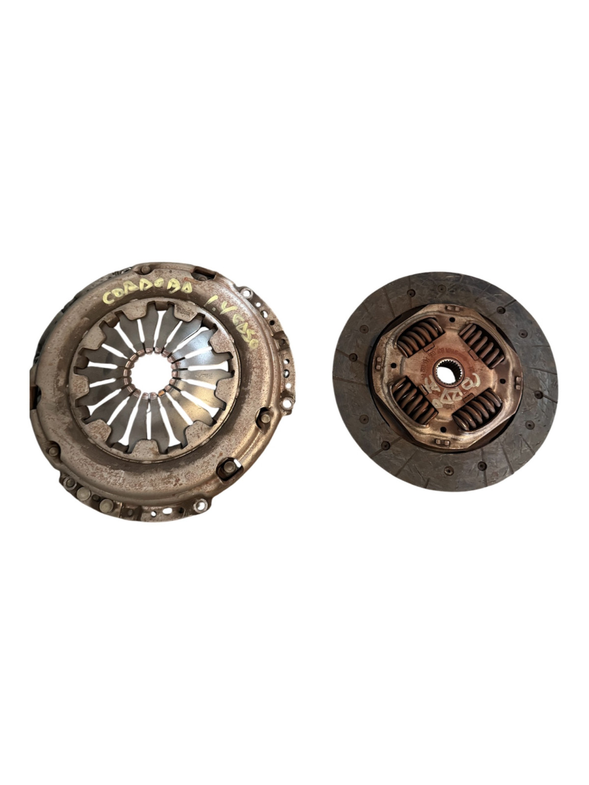 DISCO Y PLATO EMBRAGUE SEAT CORDOBA
