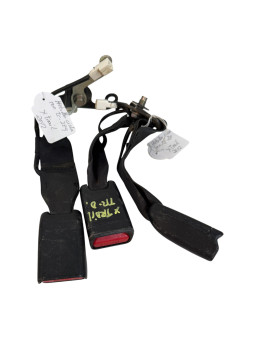 JUEGO ENGANCHE CINTURONES TRASEROS NISSAN X-TRAIL 2012