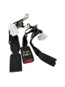 JUEGO ENGANCHE CINTURONES TRASEROS NISSAN X-TRAIL 2012