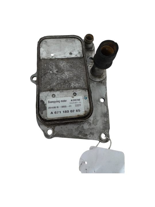 ENFRIADOR DE ACEITE MOTOR SSANYONG REXTON 2.0 DIESEL 2014