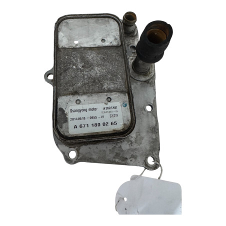 ENFRIADOR DE ACEITE MOTOR SSANYONG REXTON 2.0 DIESEL 2014