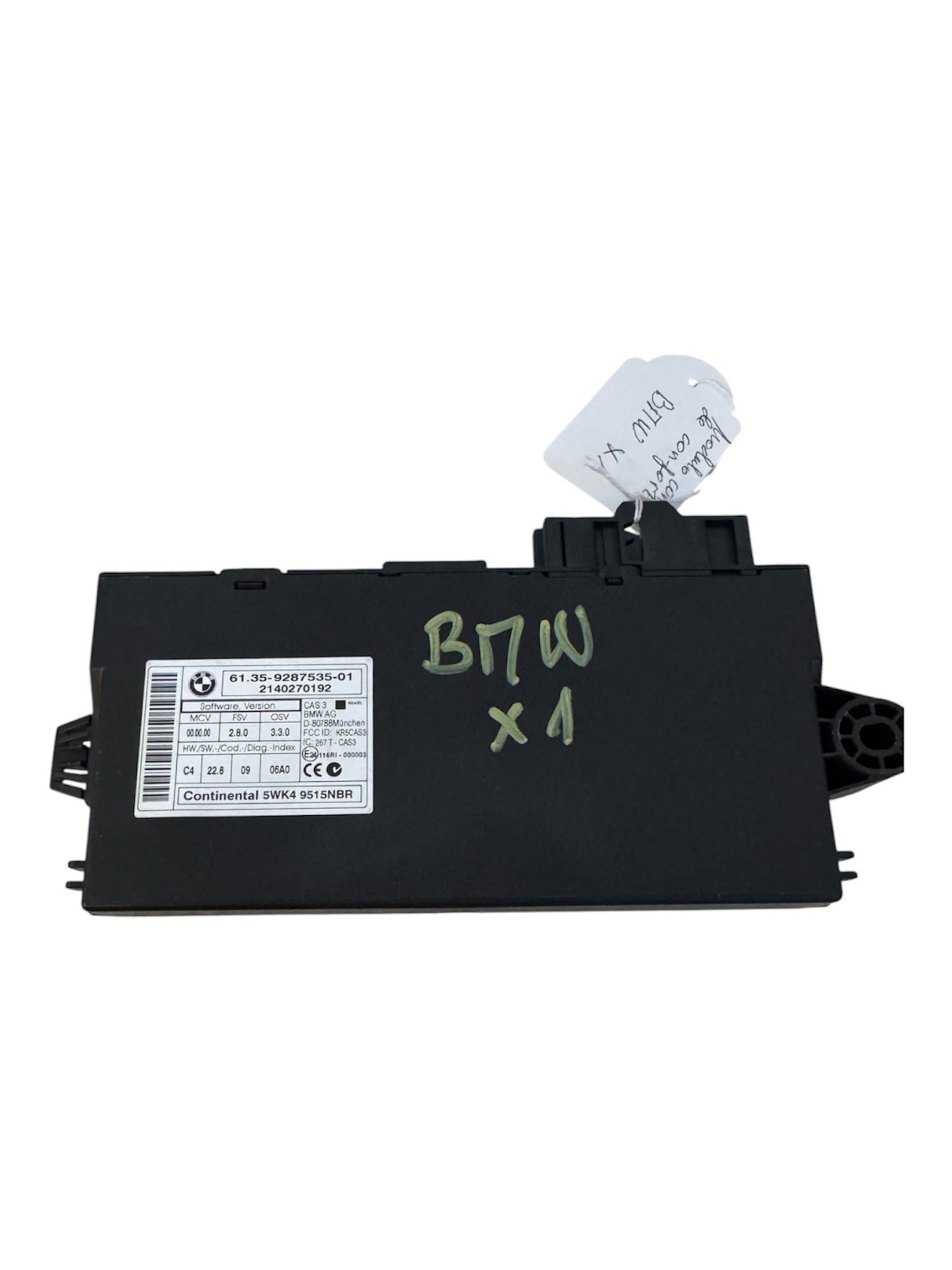 MODULO CONTROL DE CONFORT  BMW X1 DRIVE