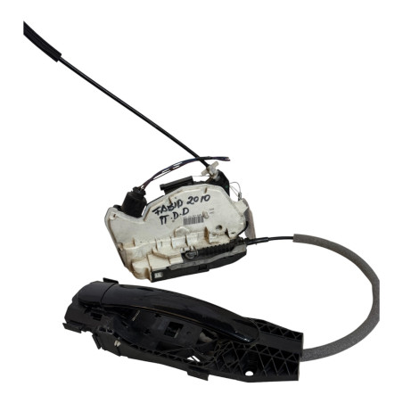 CERRADURA Y MANETA PUERTA DELANTERA DERECHA SKODA FABIA 2010